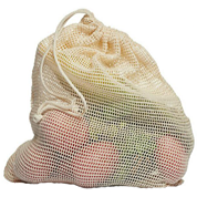 Eco-Friendly Organic Cotton Mesh Produce Bags - Set of 2