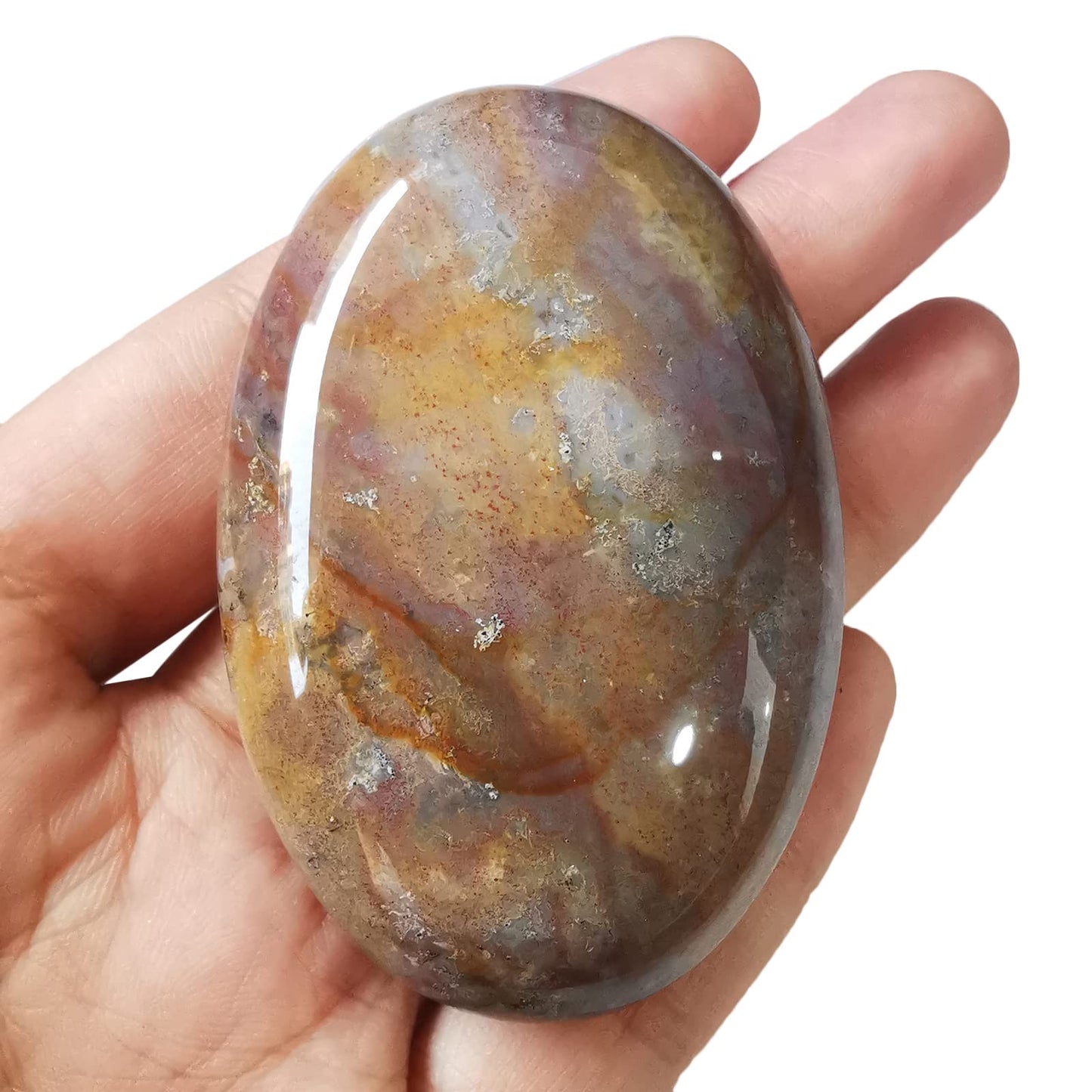 Oval-Shaped Hand Stone