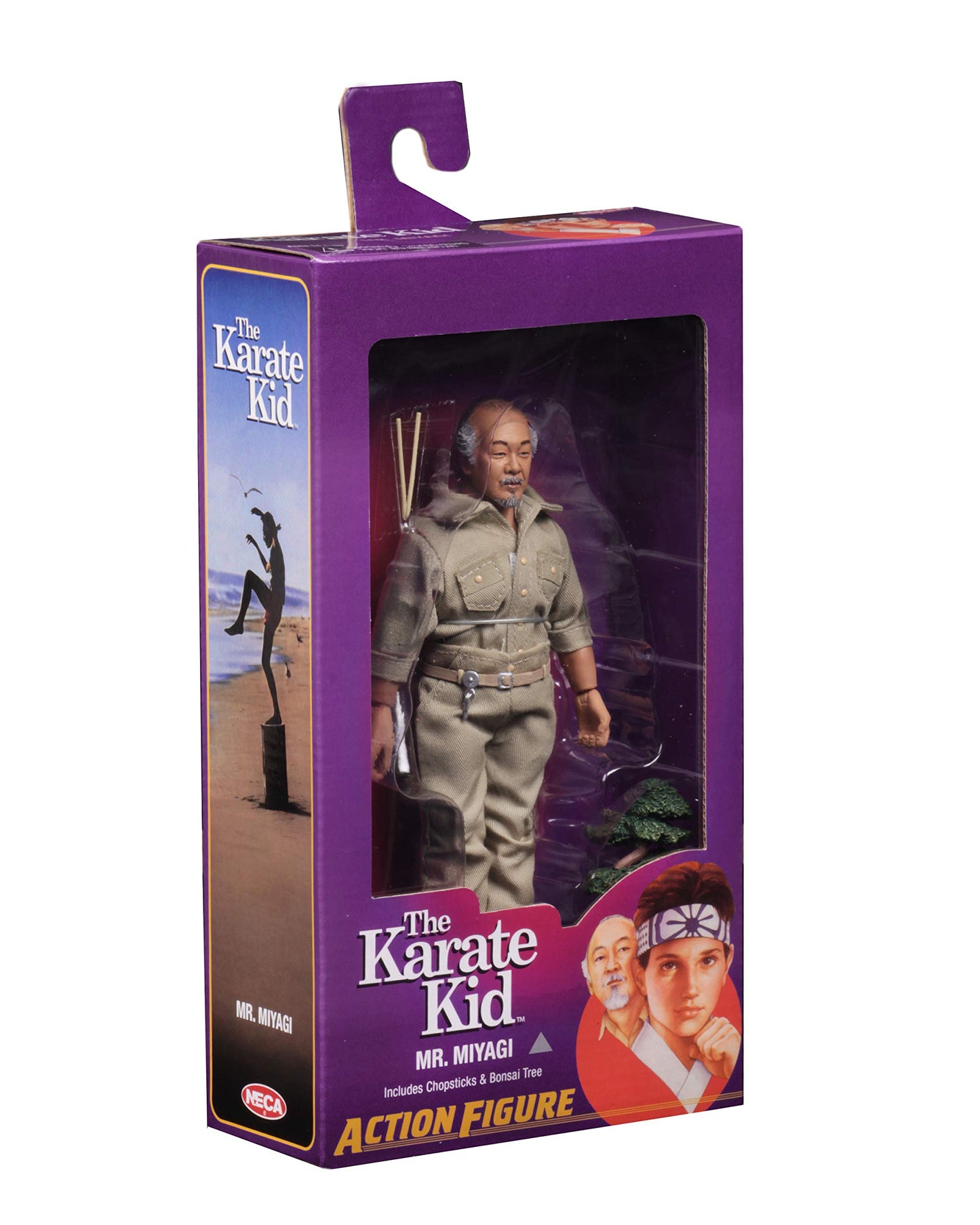 NECA The Karate Kid - Mr. Miyagi - 8" Clothed Action Figures