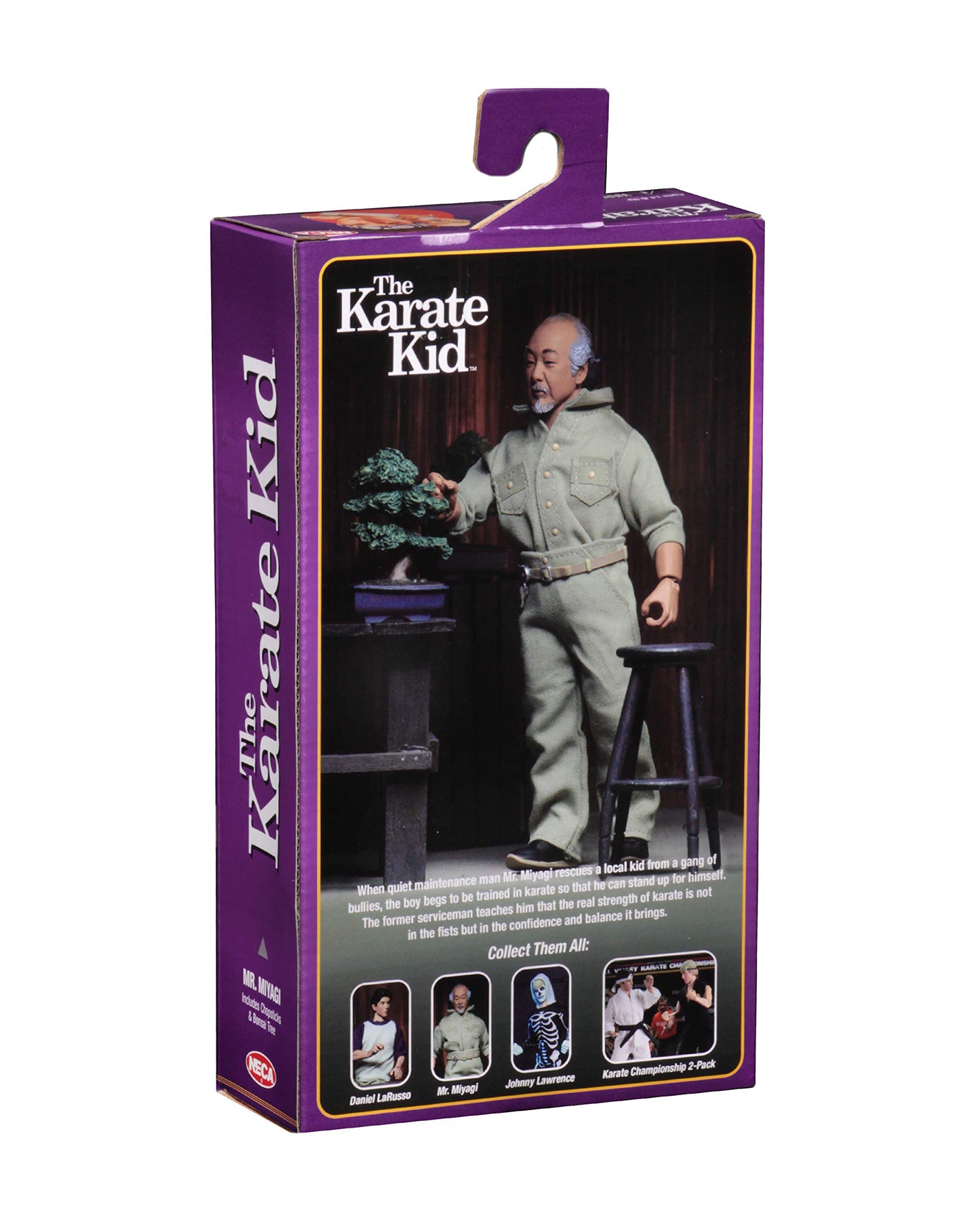 NECA The Karate Kid - Mr. Miyagi - 8" Clothed Action Figures