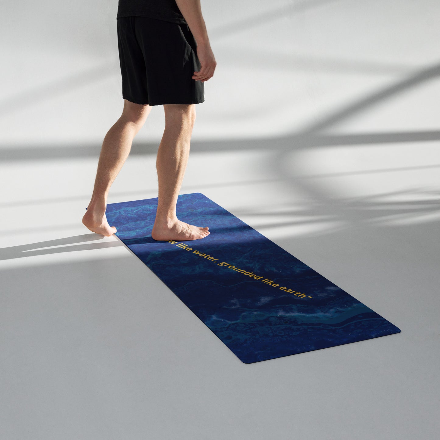 Flow Like Water Yoga Mat